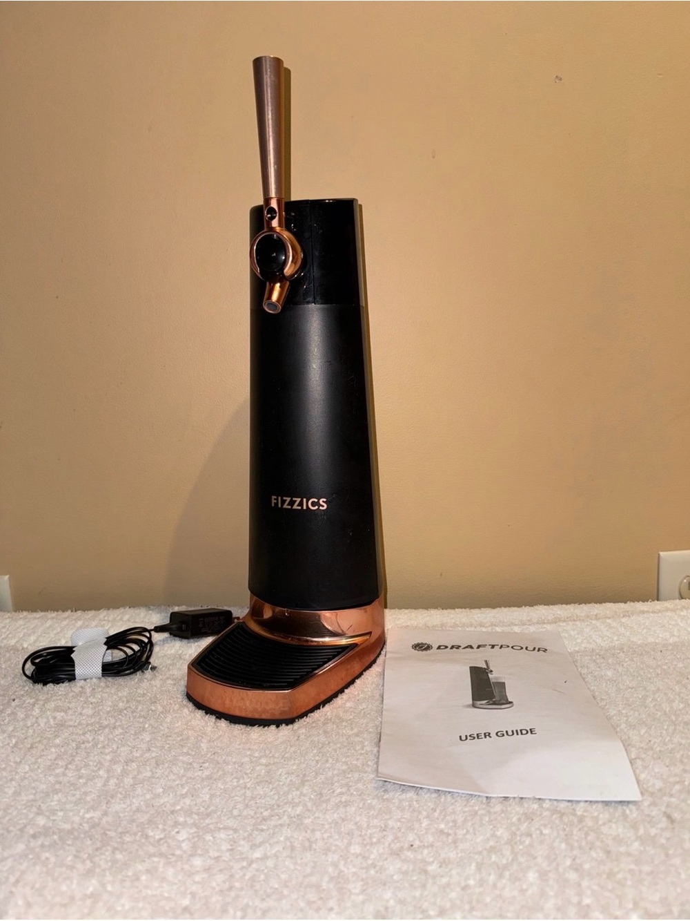 Fizzics DraftPour Beer Dispenser- Limited Edition Copper | Shark Tank Featured 🍺